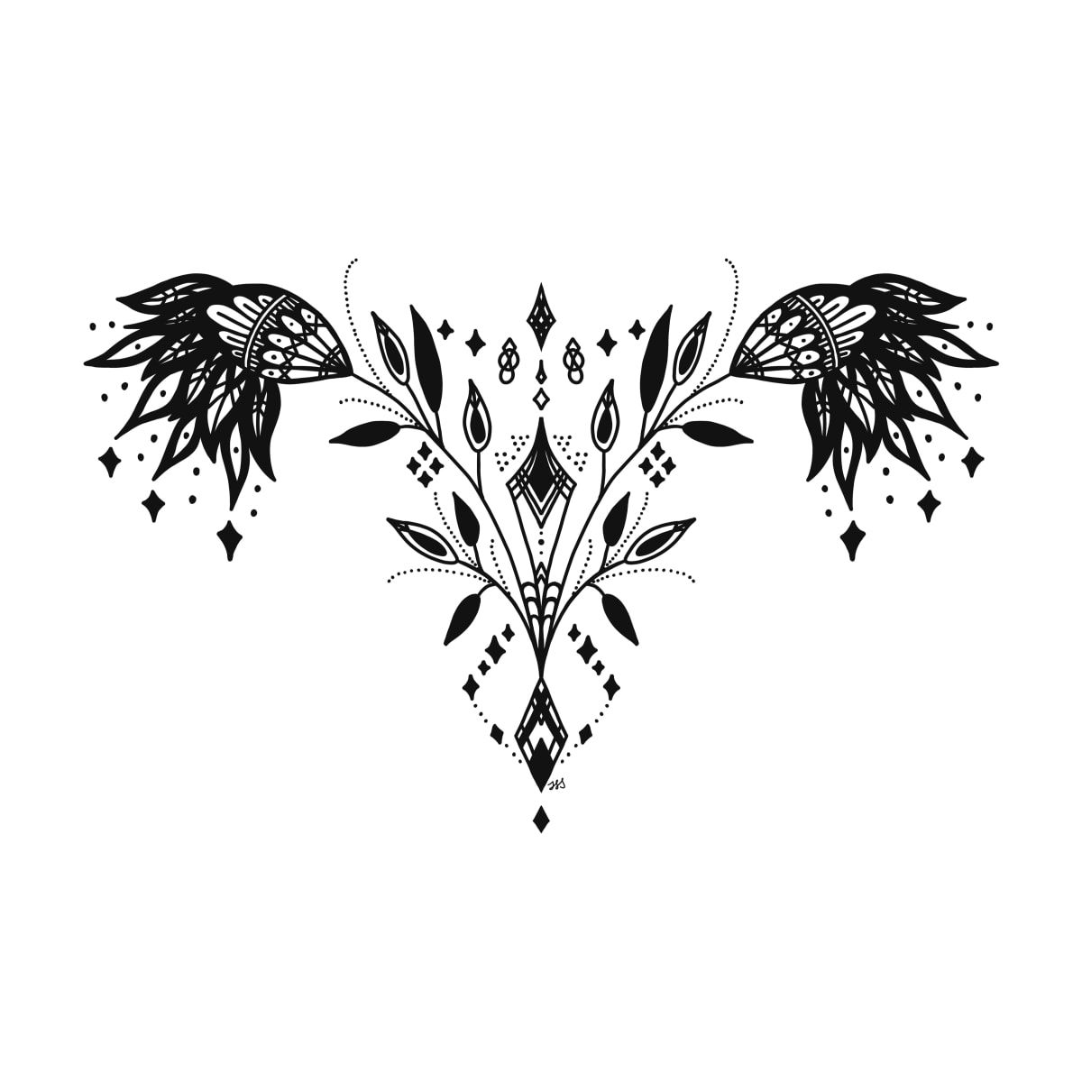 Uterus by Rising Moon Studio 