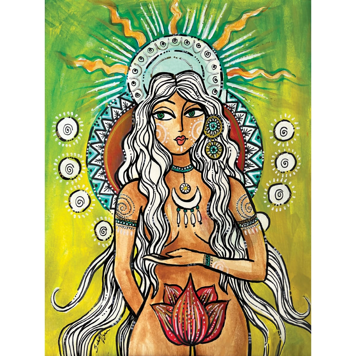 Divine Feminine by Rising Moon Studio 