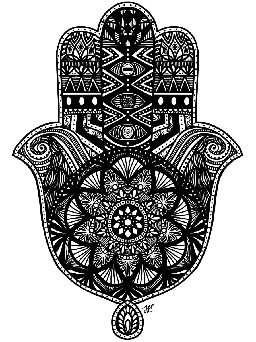 Hamsa by Rising Moon Studio 