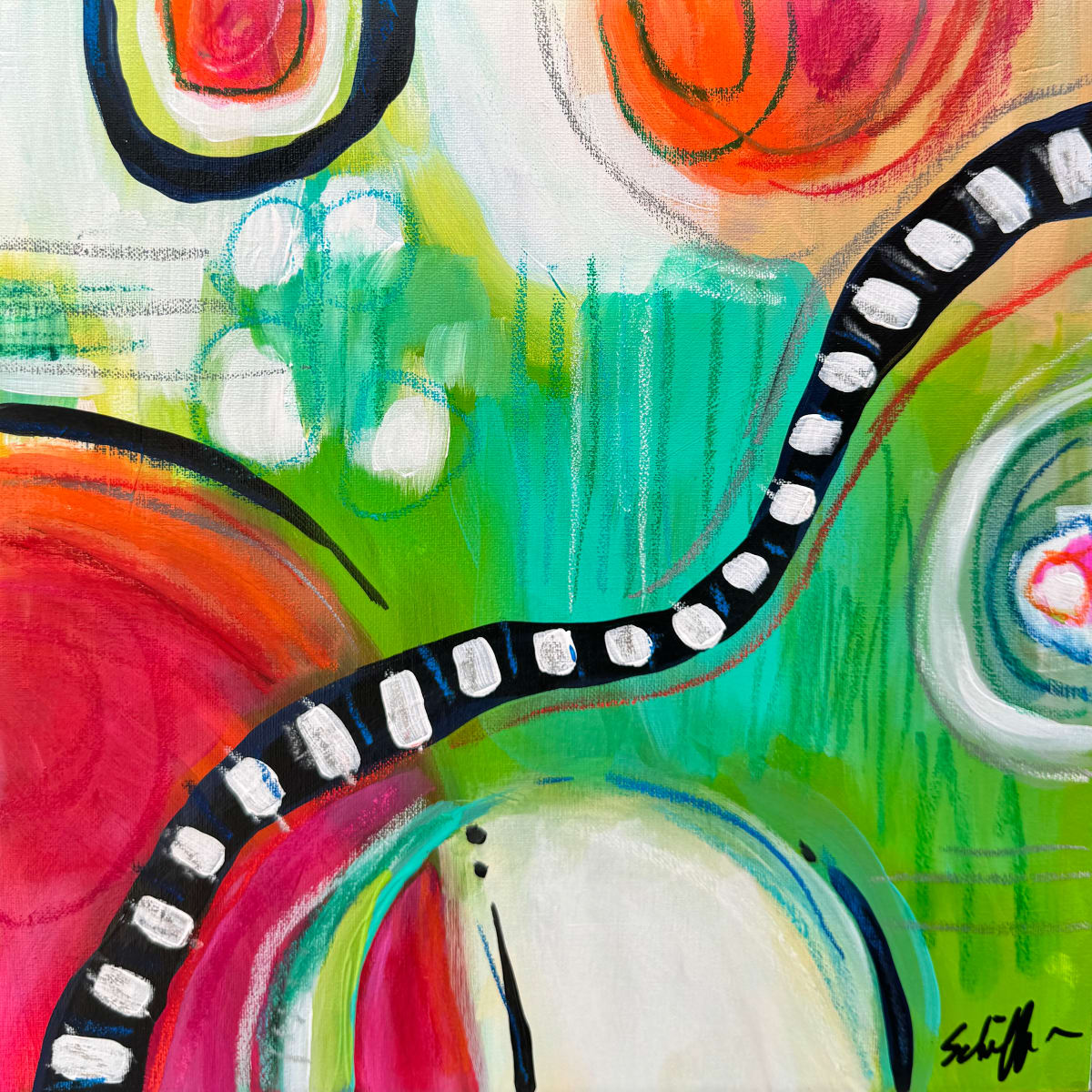 Abstract 1 by Rising Moon Studio 