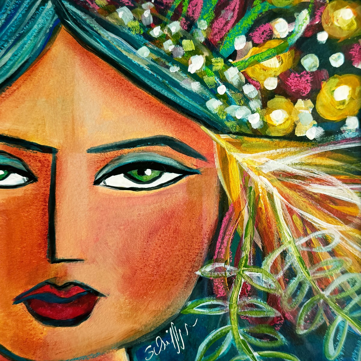 Woman Detail by Rising Moon Studio 