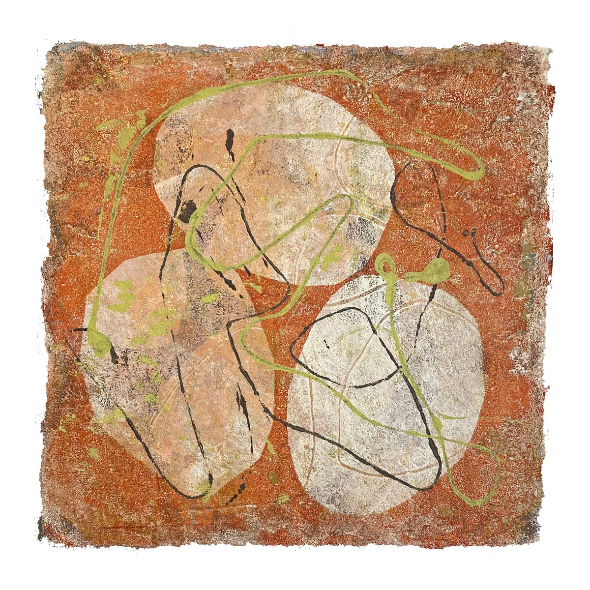 Stringy Ovals by Kristine Fretheim, Image 1.