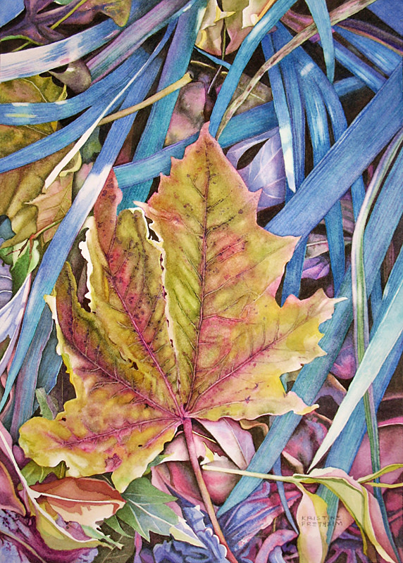 Tangled Up In Blue by Kristine Fretheim 