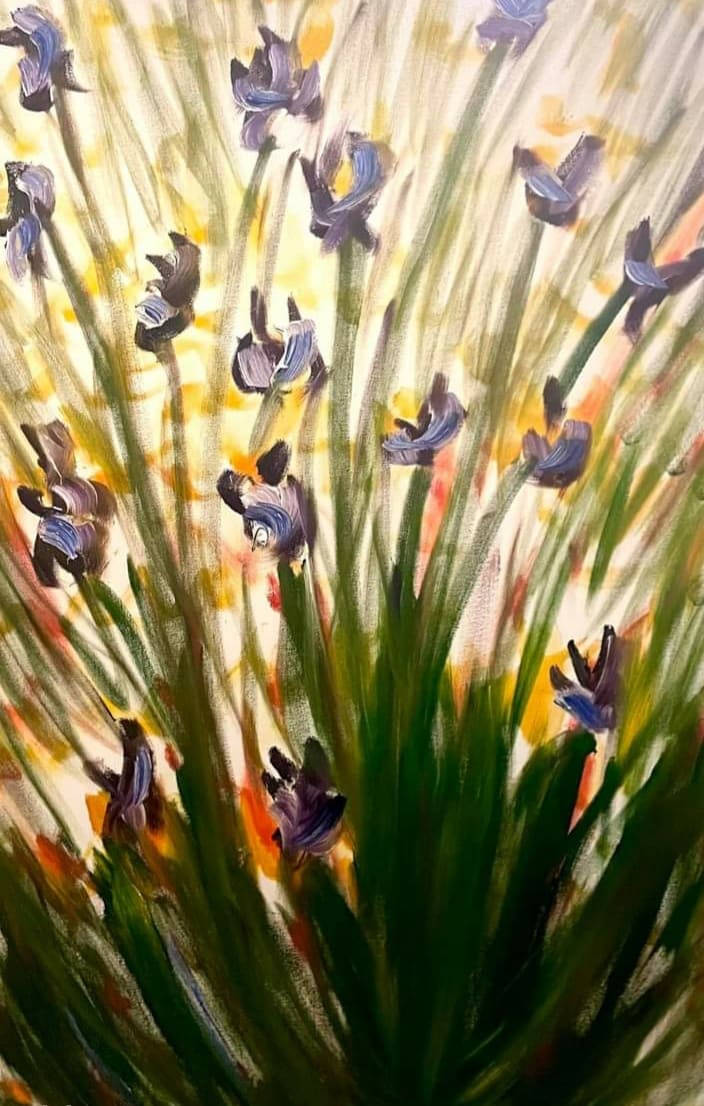Irises in Bloom by MFDArtist 