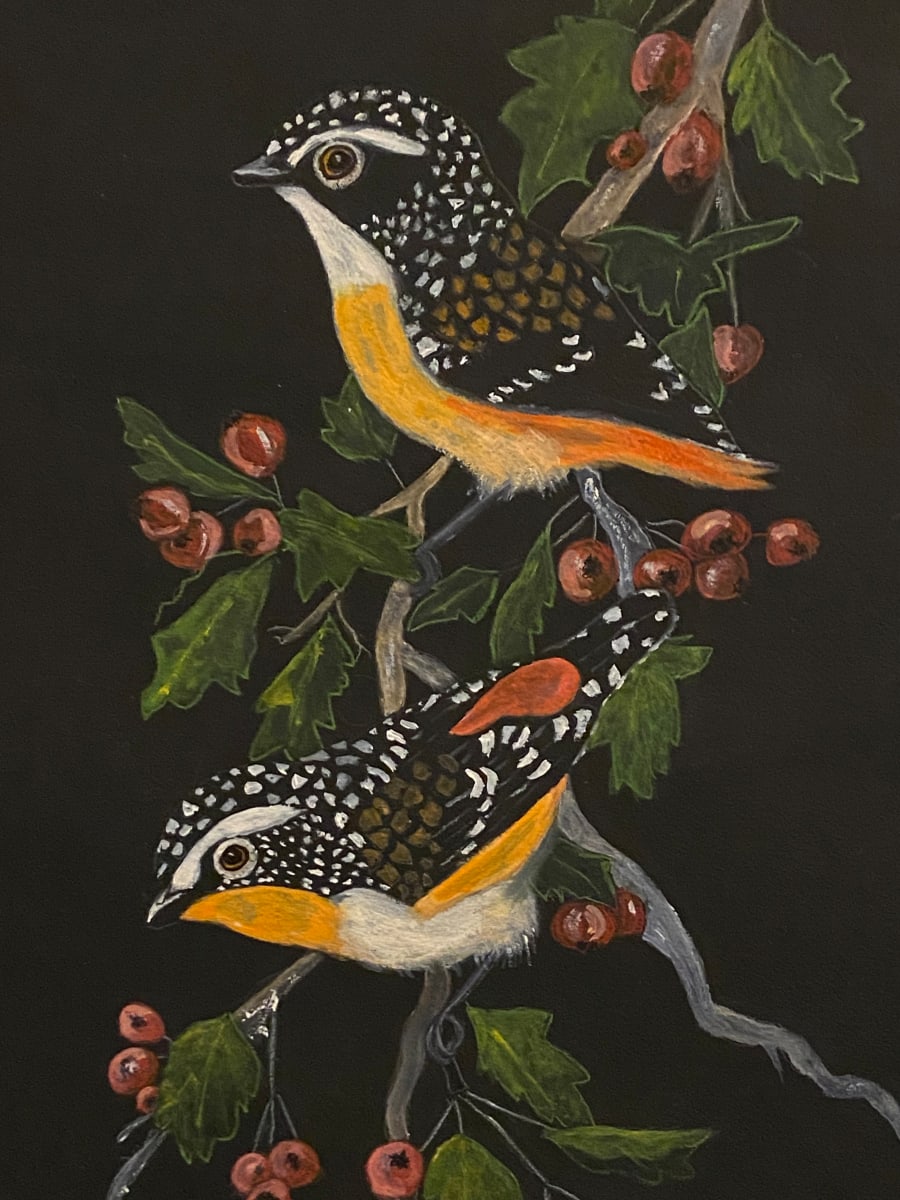 Nightwatch by Denise Mineau  Image: Beautifully framed original