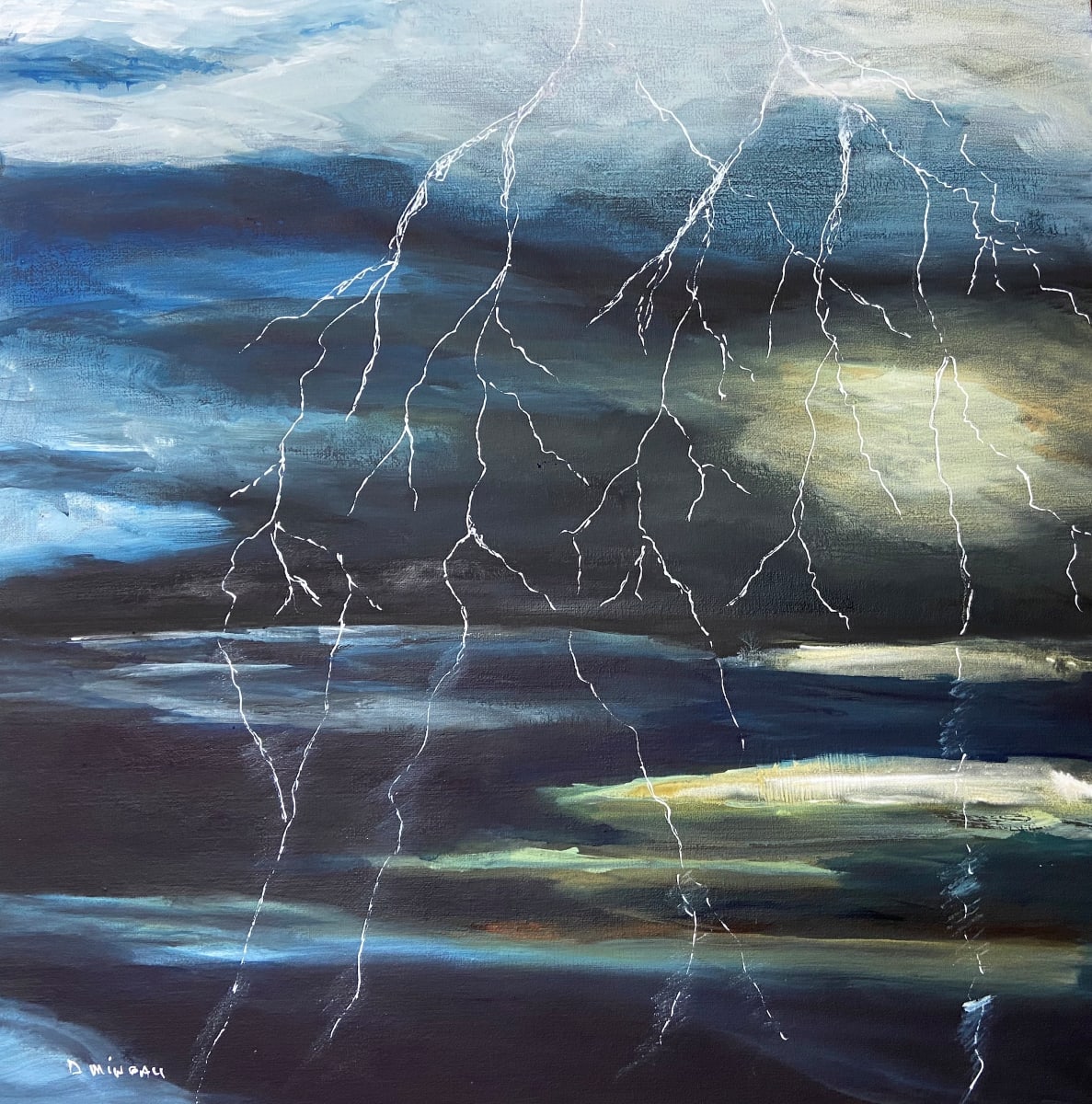 It's electric by Denise Mineau  Image: Beautifully framed original