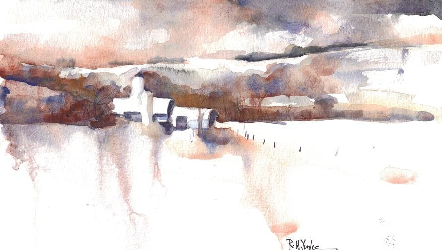 Across the Field by Robert Yonke 