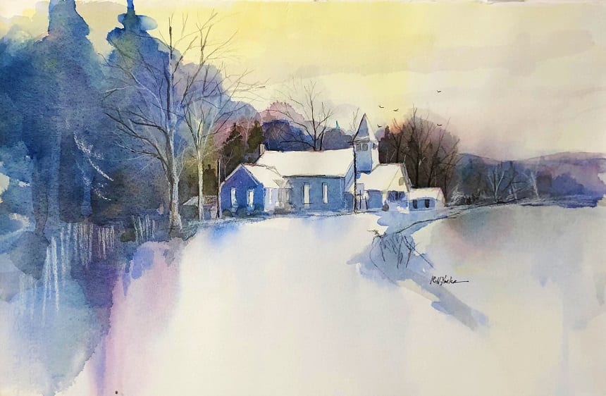 Asher Glade Church by Robert Yonke 