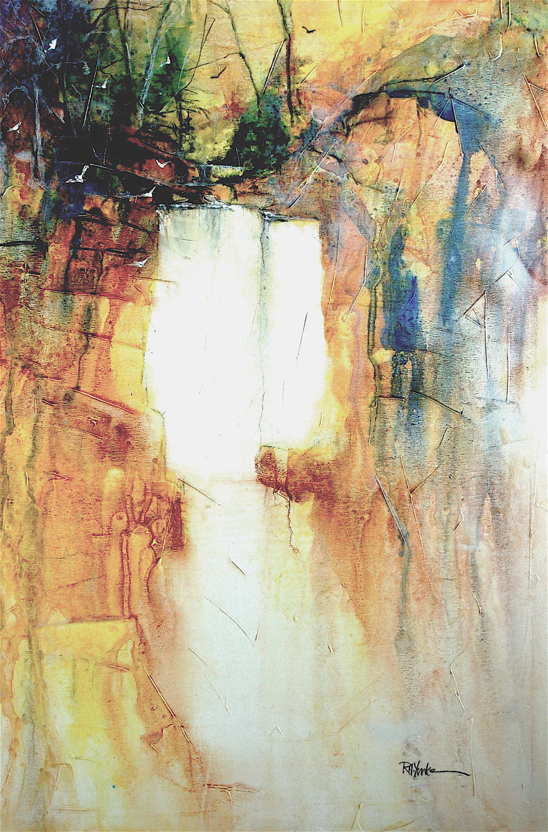 Foamy Falls by Robert Yonke 