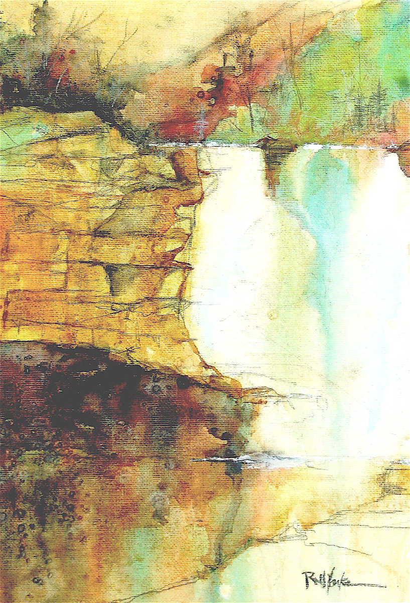 Broken Falls by Robert Yonke 