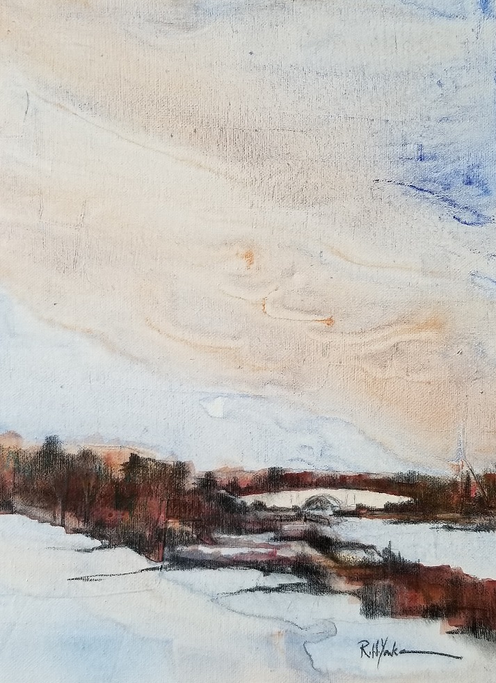 Casselman in Winter by Robert Yonke 