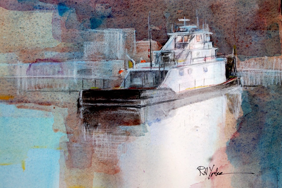 Cold River by Robert Yonke 