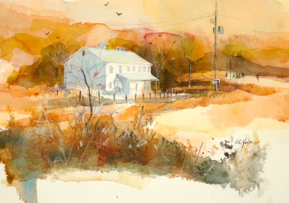 Stanton's Mill in Fall by Robert Yonke 