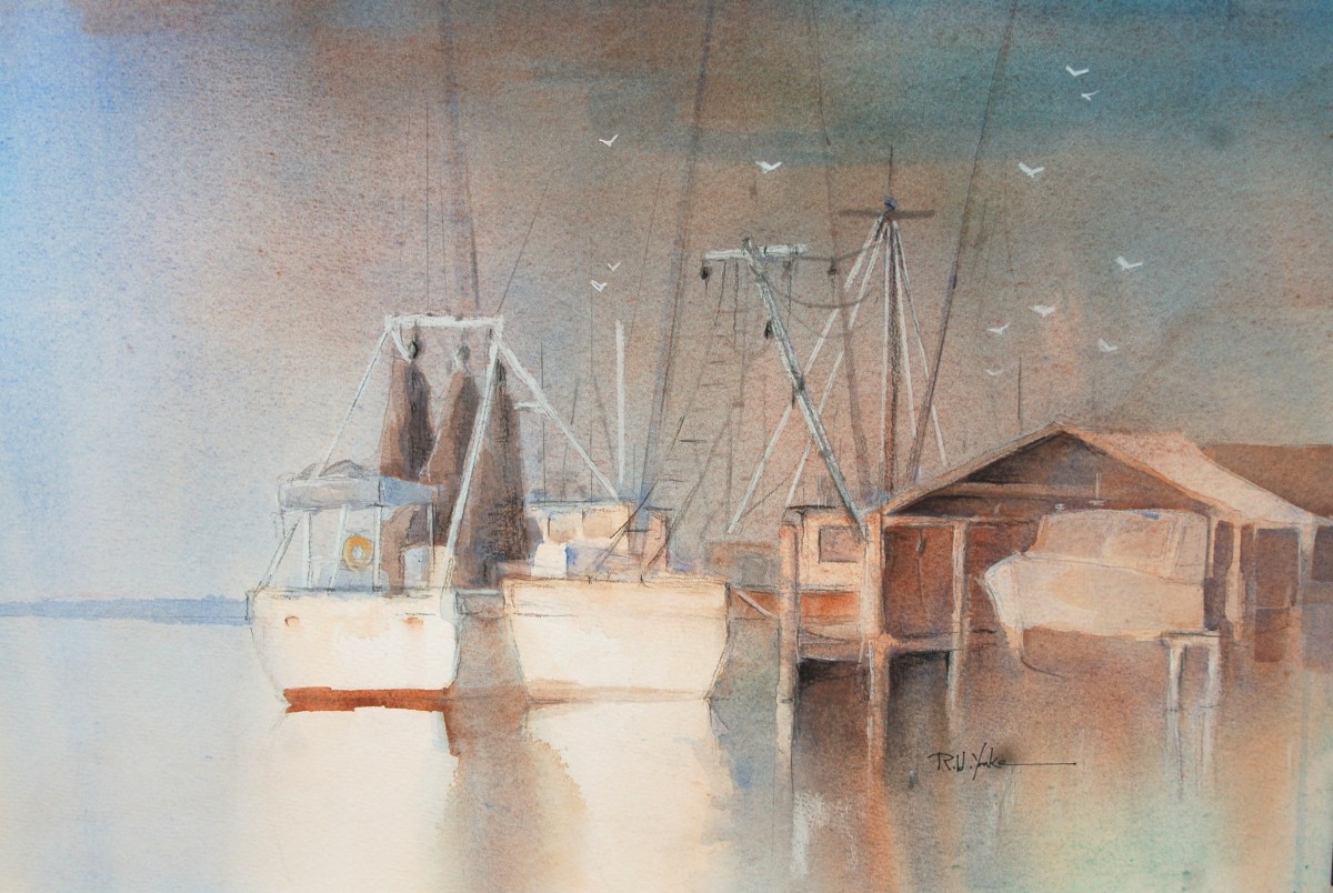 Morning in St. Mary's by Robert Yonke 