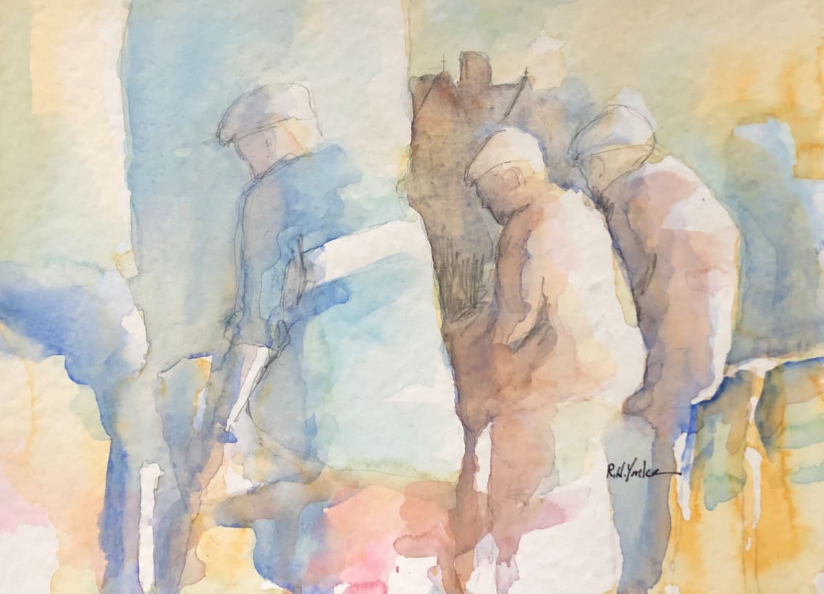 Drivers at Muckross by Robert Yonke 