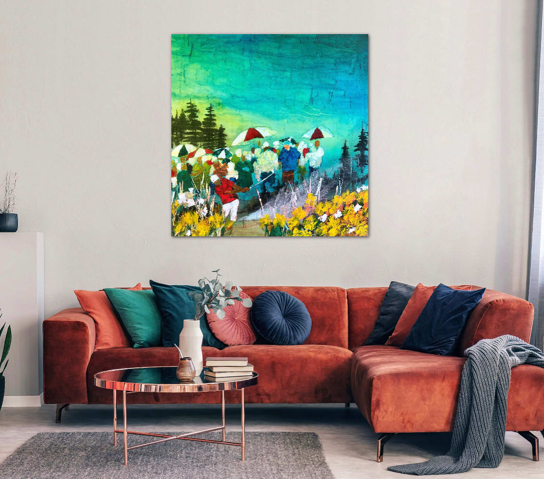 Dust Storm by Robert Yonke  Image: "Dust Storm" In Situ 