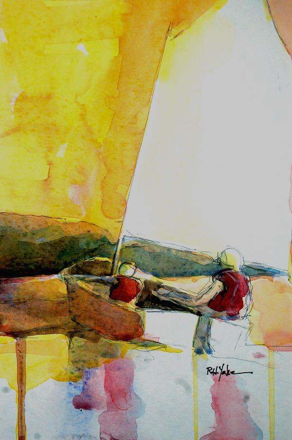 First Sail by Robert Yonke  Image: Original Sold
Available in Fine Art Prints and Cards 