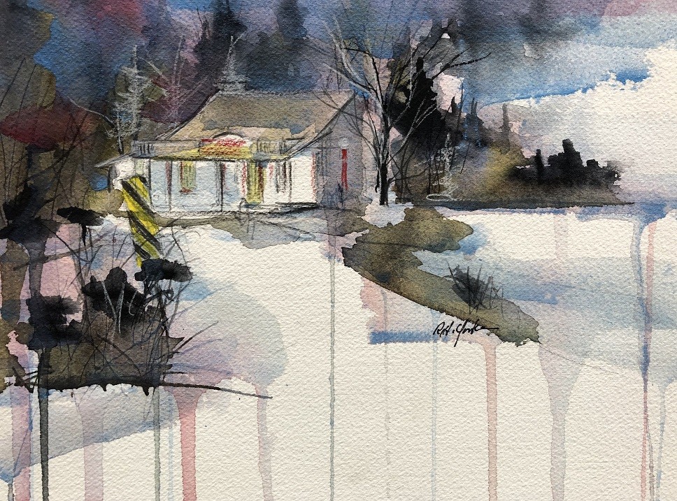 Friends Store in December by Robert Yonke  