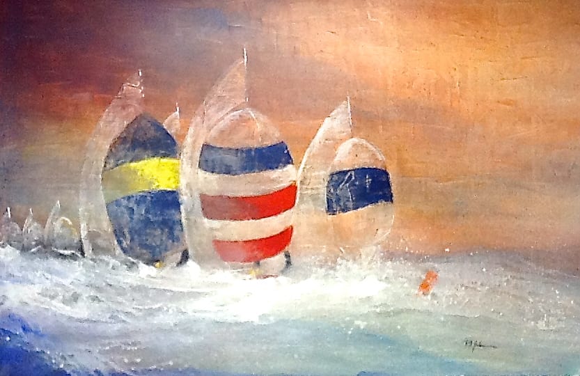"Downwind" by Robert Yonke, Image 1.