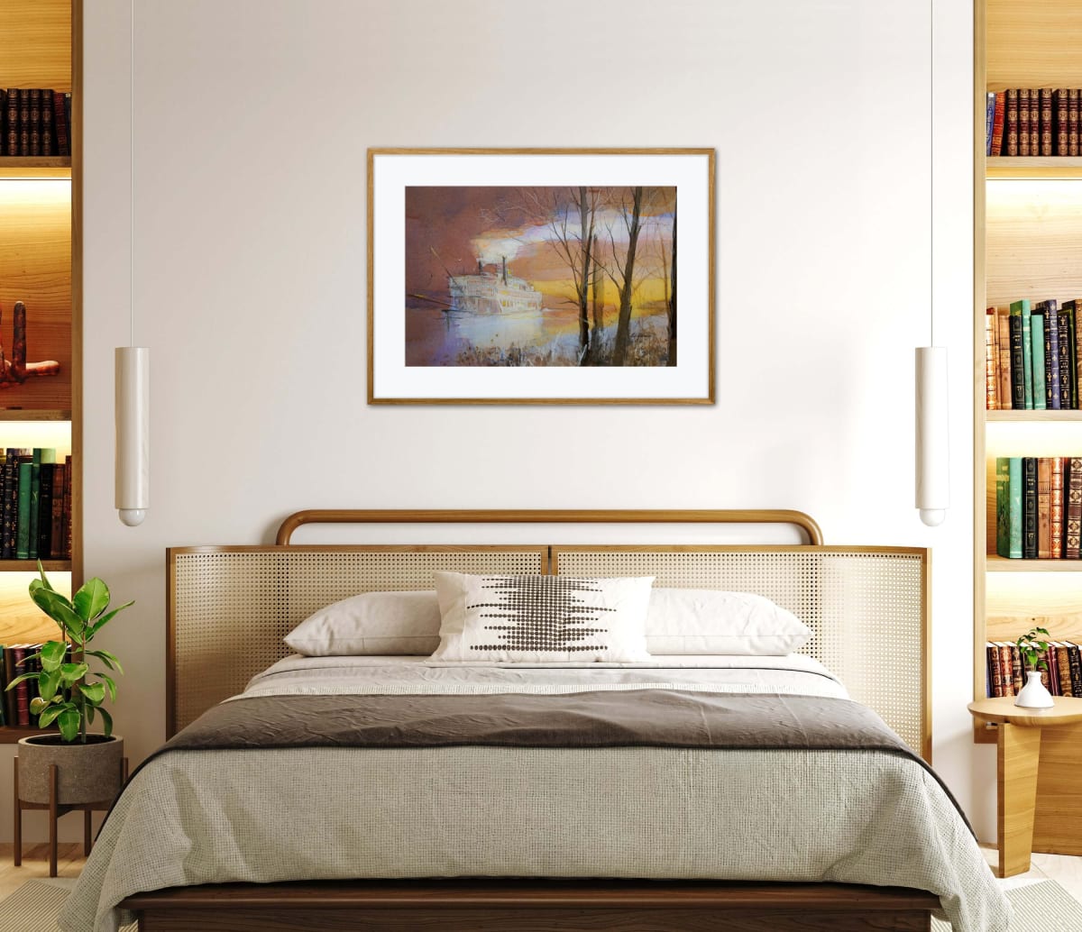 Last Run by Robert Yonke  Image: Original Sold - Available in fine art prints and cards 