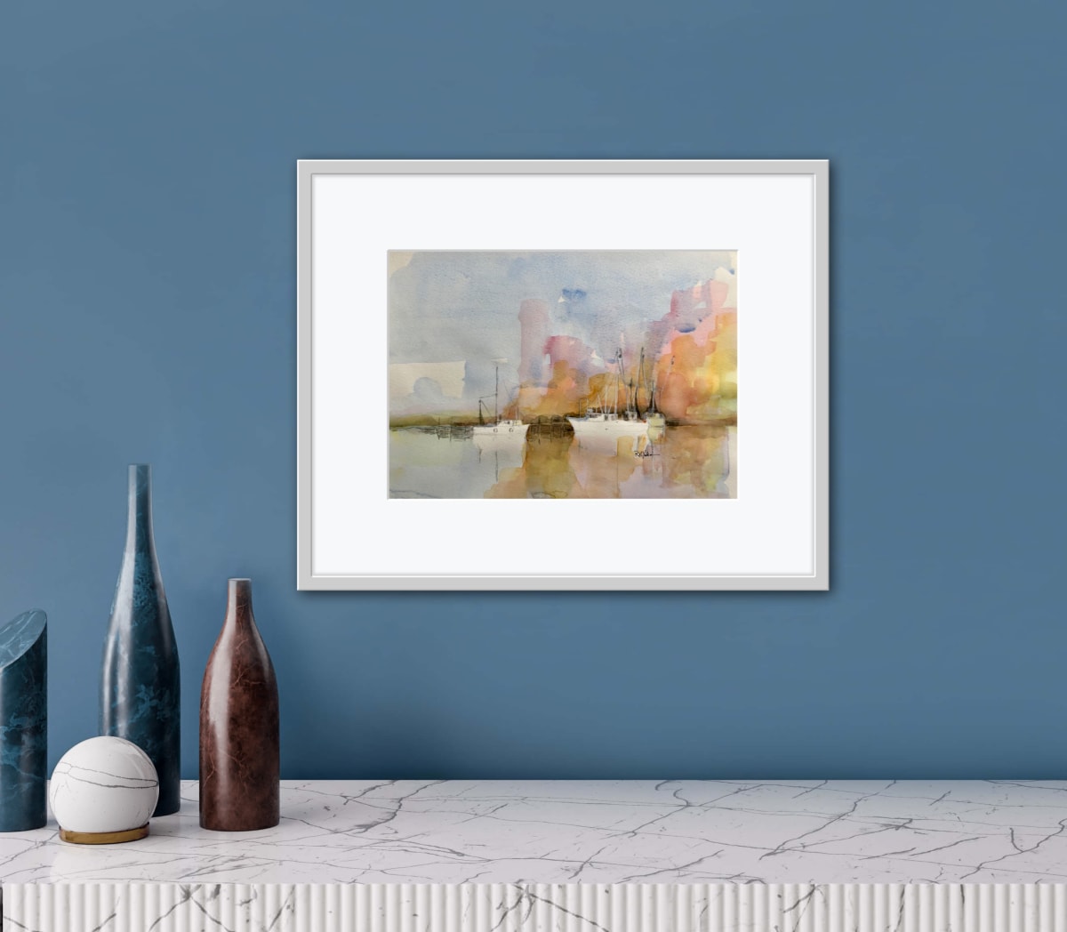 Lowcountry Shrimpers by Robert Yonke, Image 1.