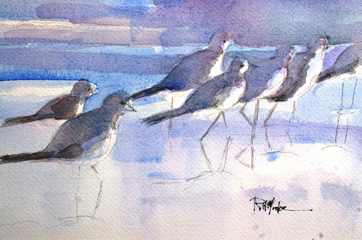 Morning Walk by Robert Yonke  