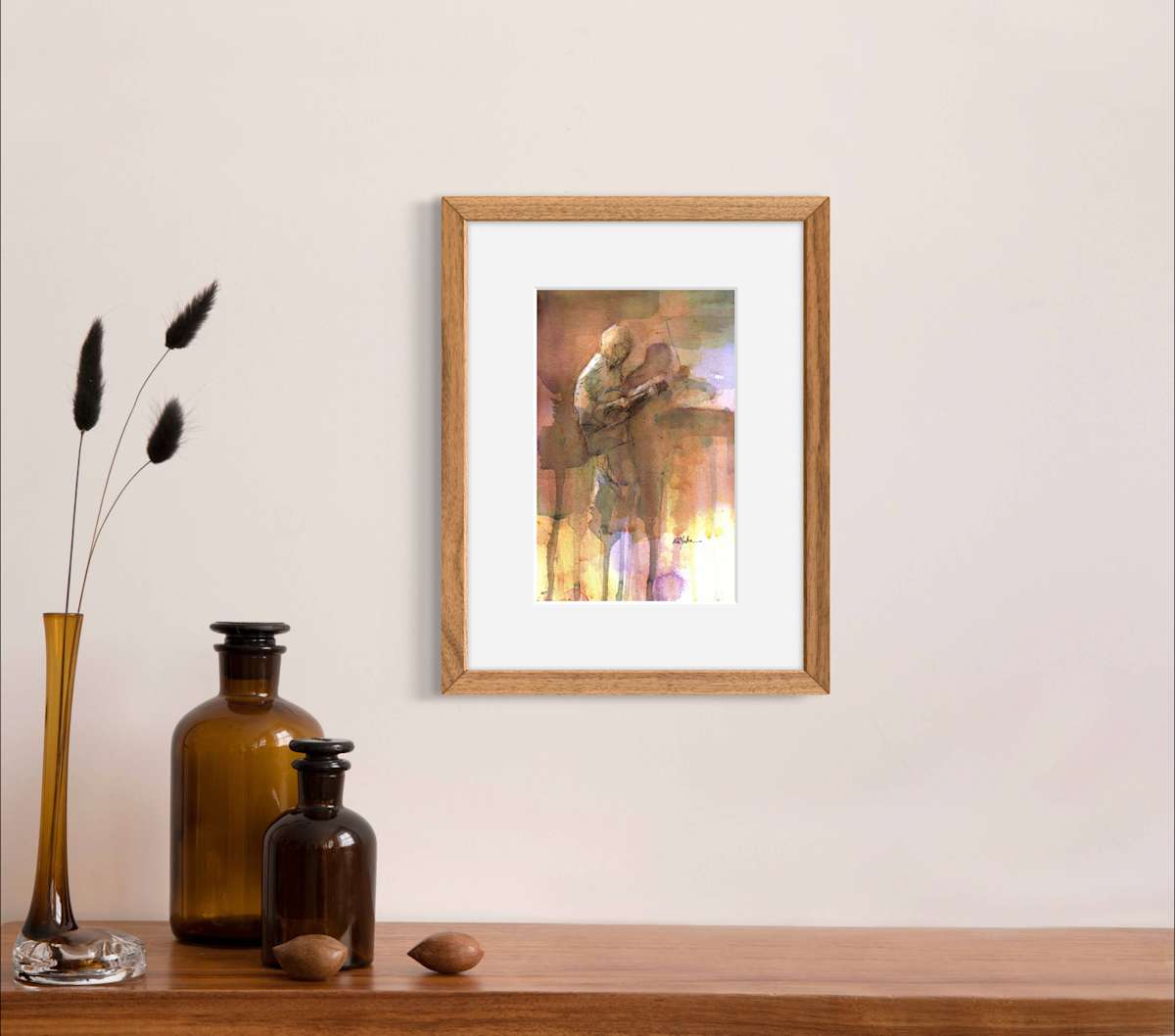 Rawhide by Robert Yonke  Image: Original art sold unframed in single mat. 