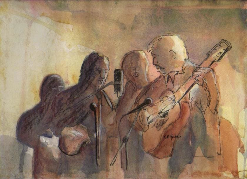 Rolling in My Sweet Baby's Arms by Robert Yonke  