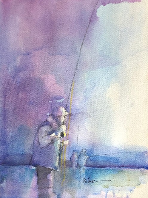 Spotting the Steelheads by Robert Yonke 