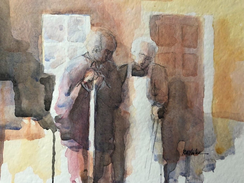 Two Gentlemen in Galway by Robert Yonke 