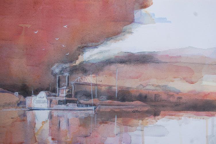 At The Landing by Robert Yonke 