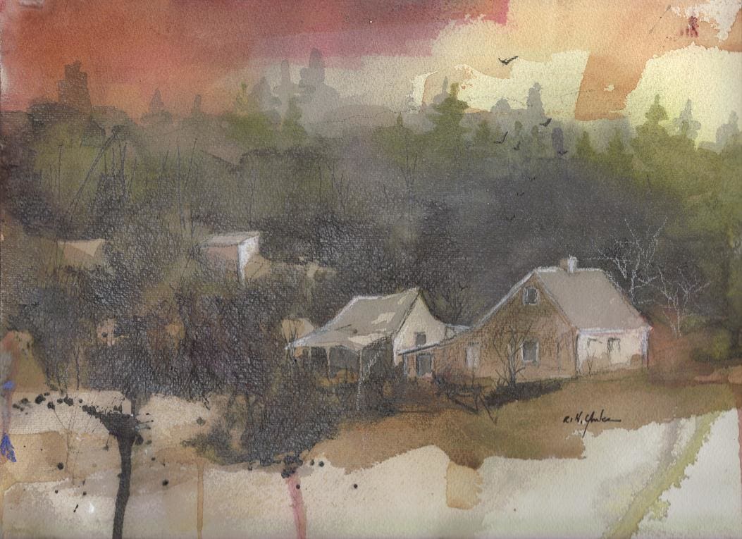 Frosty Morn' by Robert Yonke 