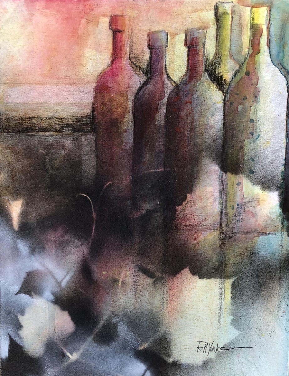 Grape Leaves by Robert Yonke 