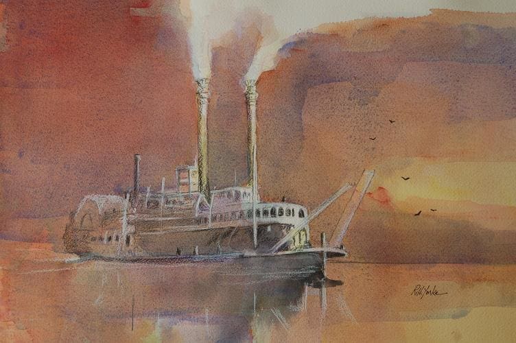 Steaming Up by Robert Yonke, Image 1.