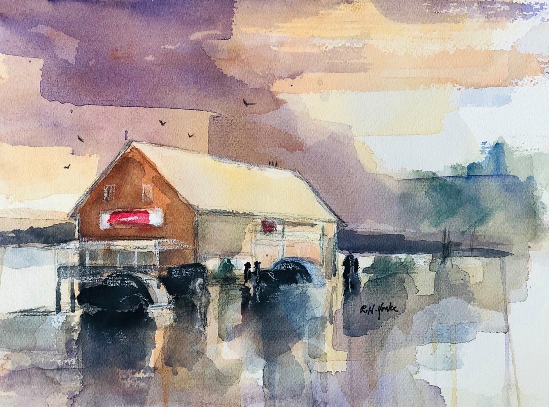 Thayer's Barn by Robert Yonke, Image 1.