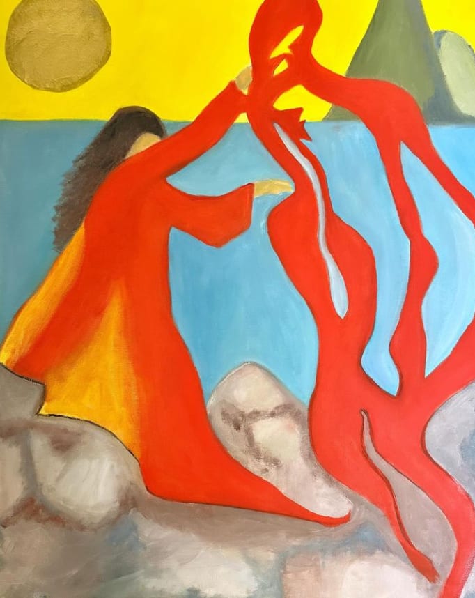 And She Gathers by Cristina Querrer 