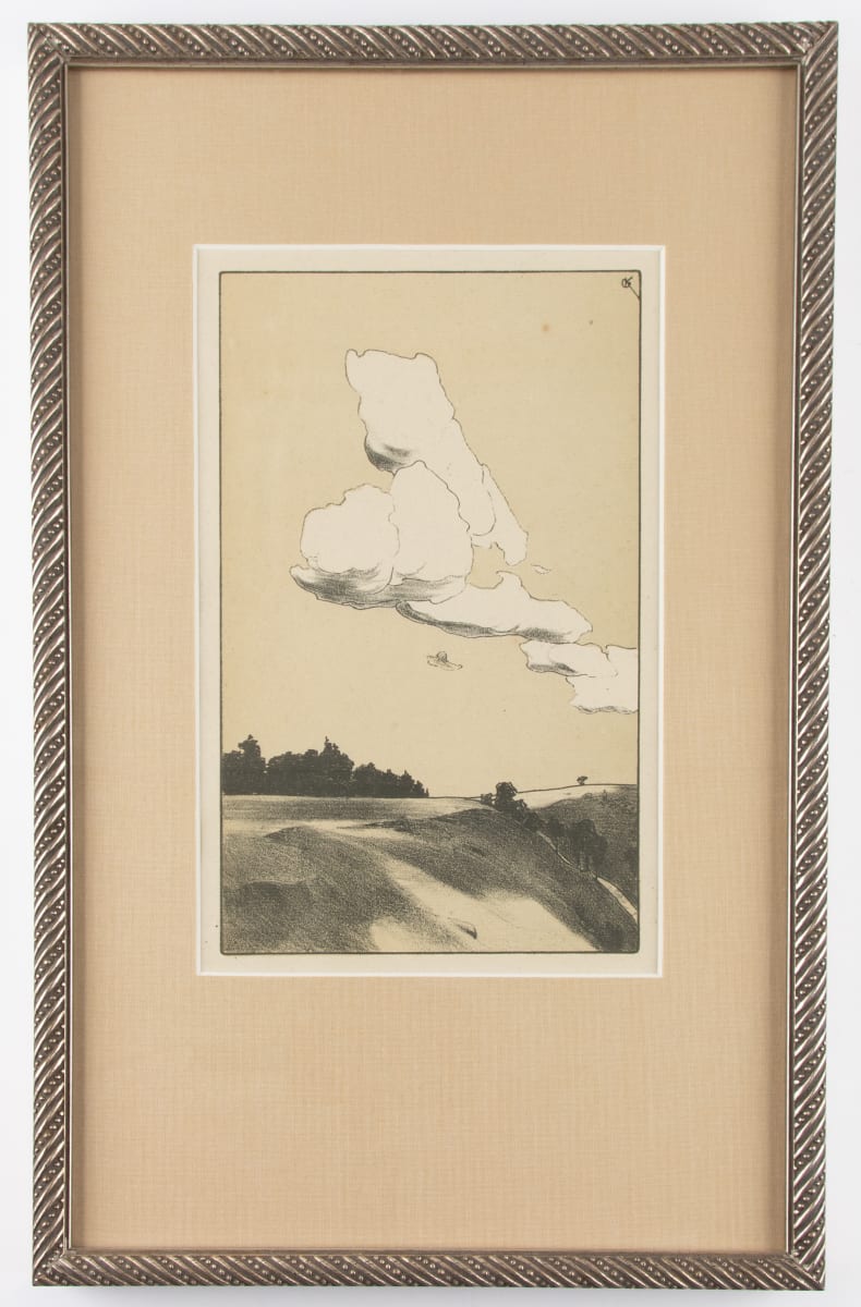 Ballwolken (Ball-clouds) by Gustav Kampmann  Image: Gustave Kampmann, Ballwolken (Ball-clouds), undated