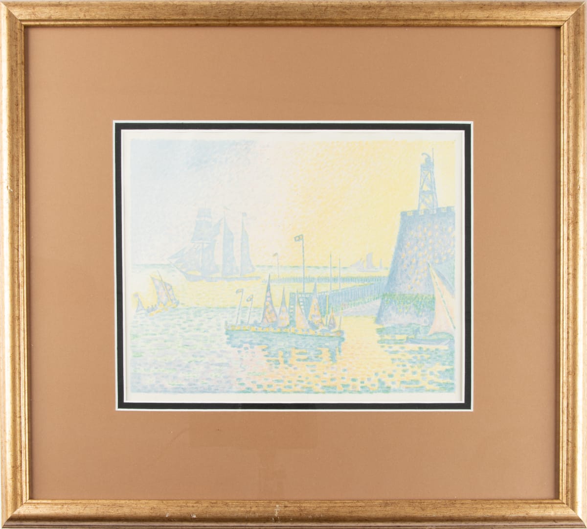 Le Soir, Abend - La Jetee de Flessingue by Paul Signac  Image: Paul Signac, Le Soir, Abend - La Jetee de Flessingue, 1898