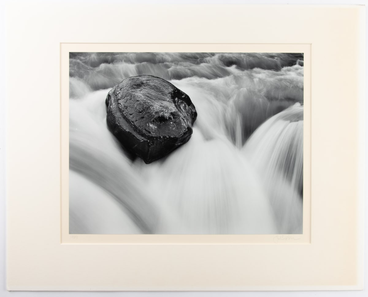 Boulder, Sunwapta Falls by John Sexton  Image: John Sexton, Boulder, Sunwapta Falls, 1989