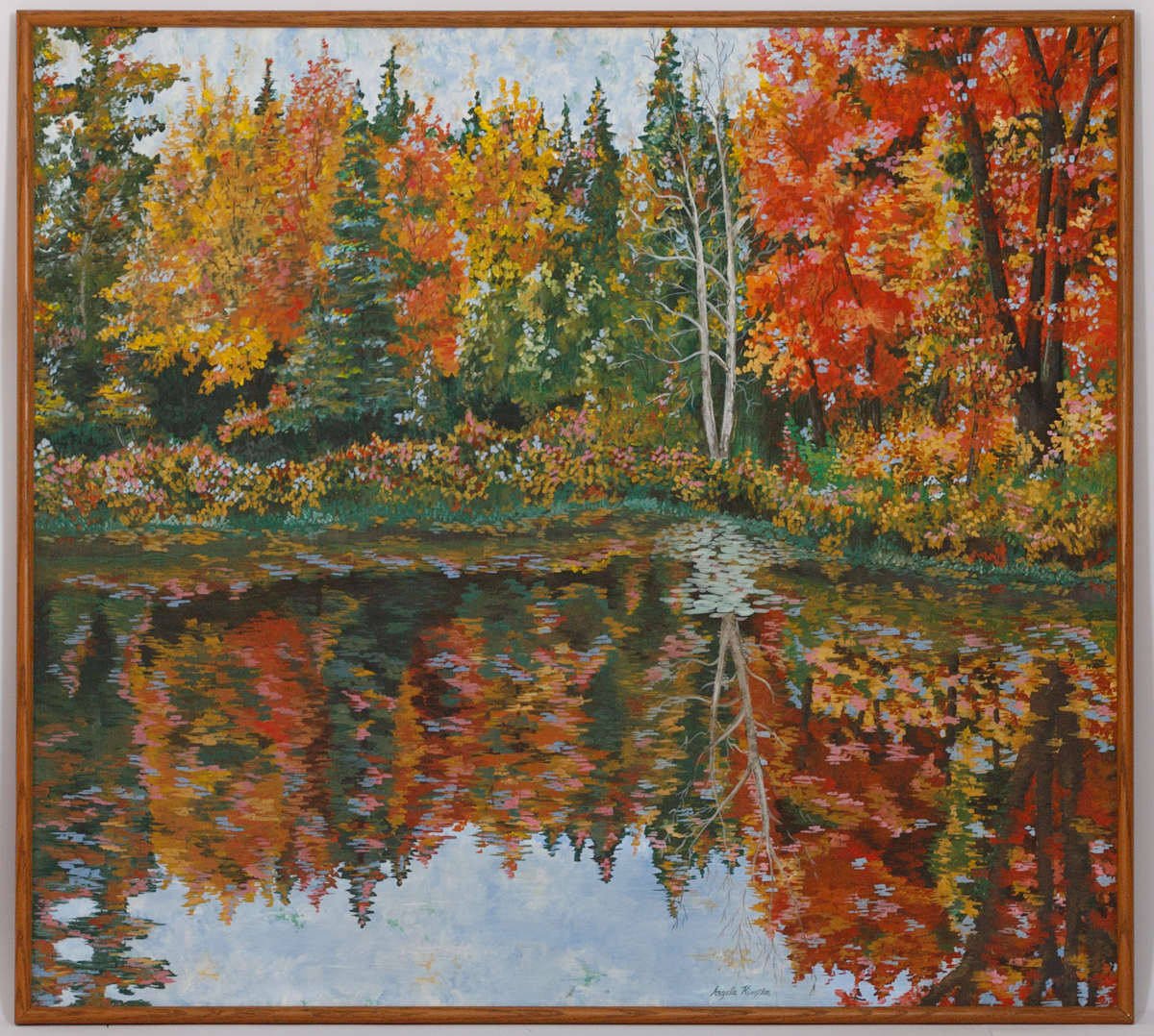 Autumn Foliage by Angela Kinstler 