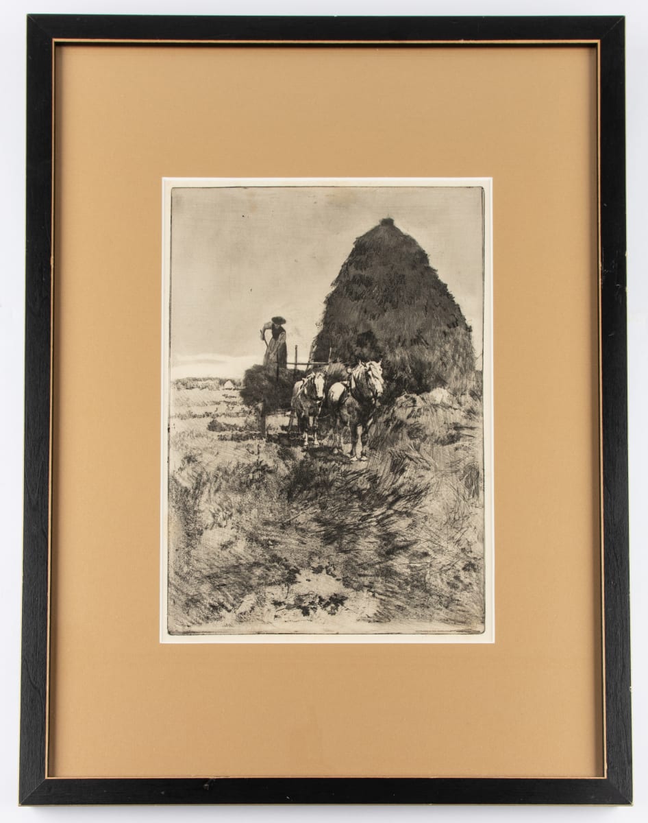 Auvers sur Oise by Ferdinand Schmutzer  Image: Ferdinand Schmutzer, Auvers sur Oise, 1900