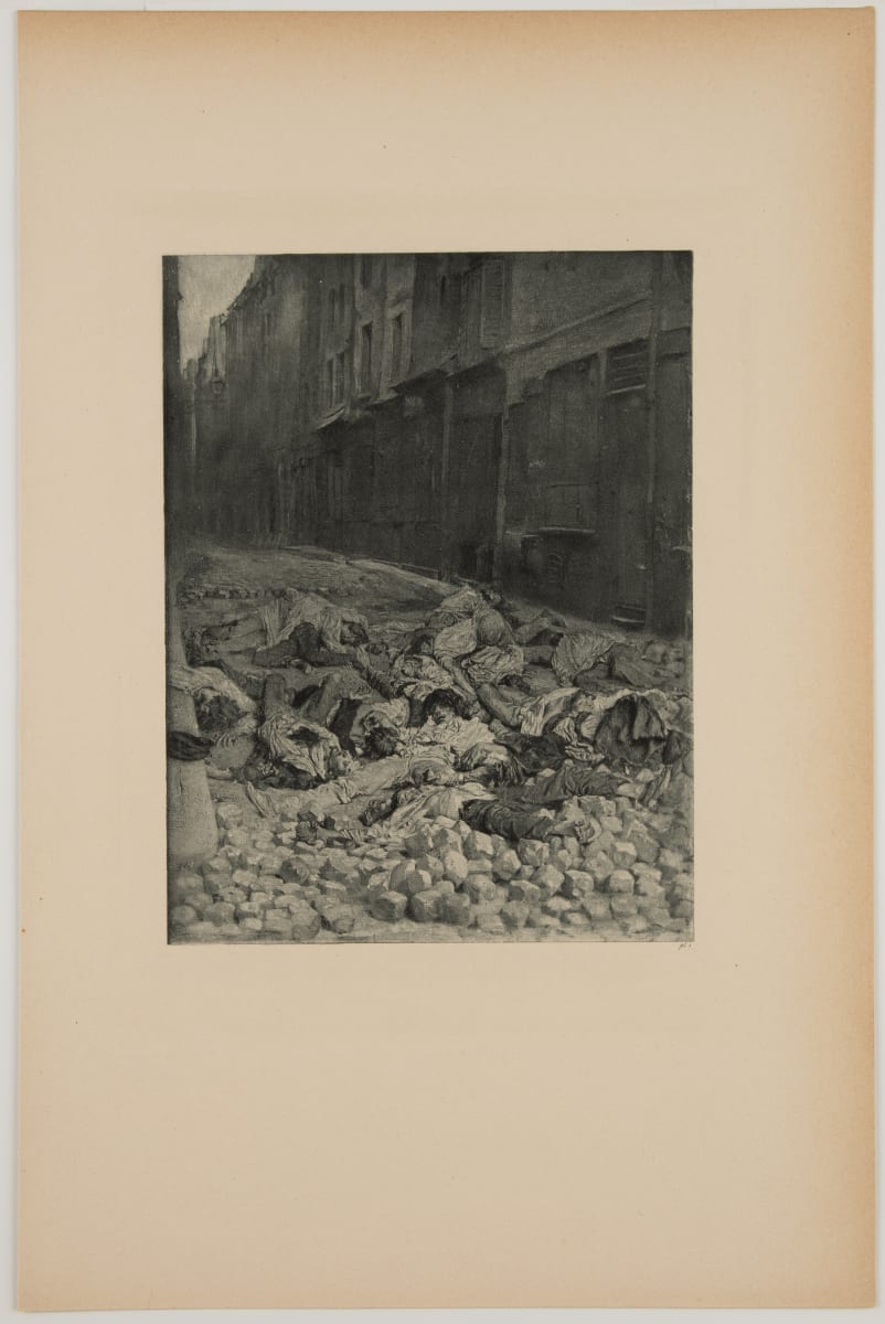 The Barricade by Ernest Meissonier  Image: Ernest Meissonier, The Barricade, 1848