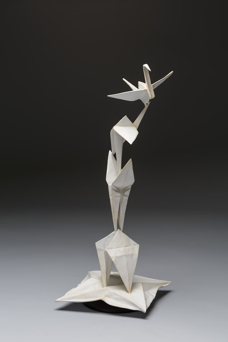 Crane Unfolding maquette by Kevin Box Studio 
