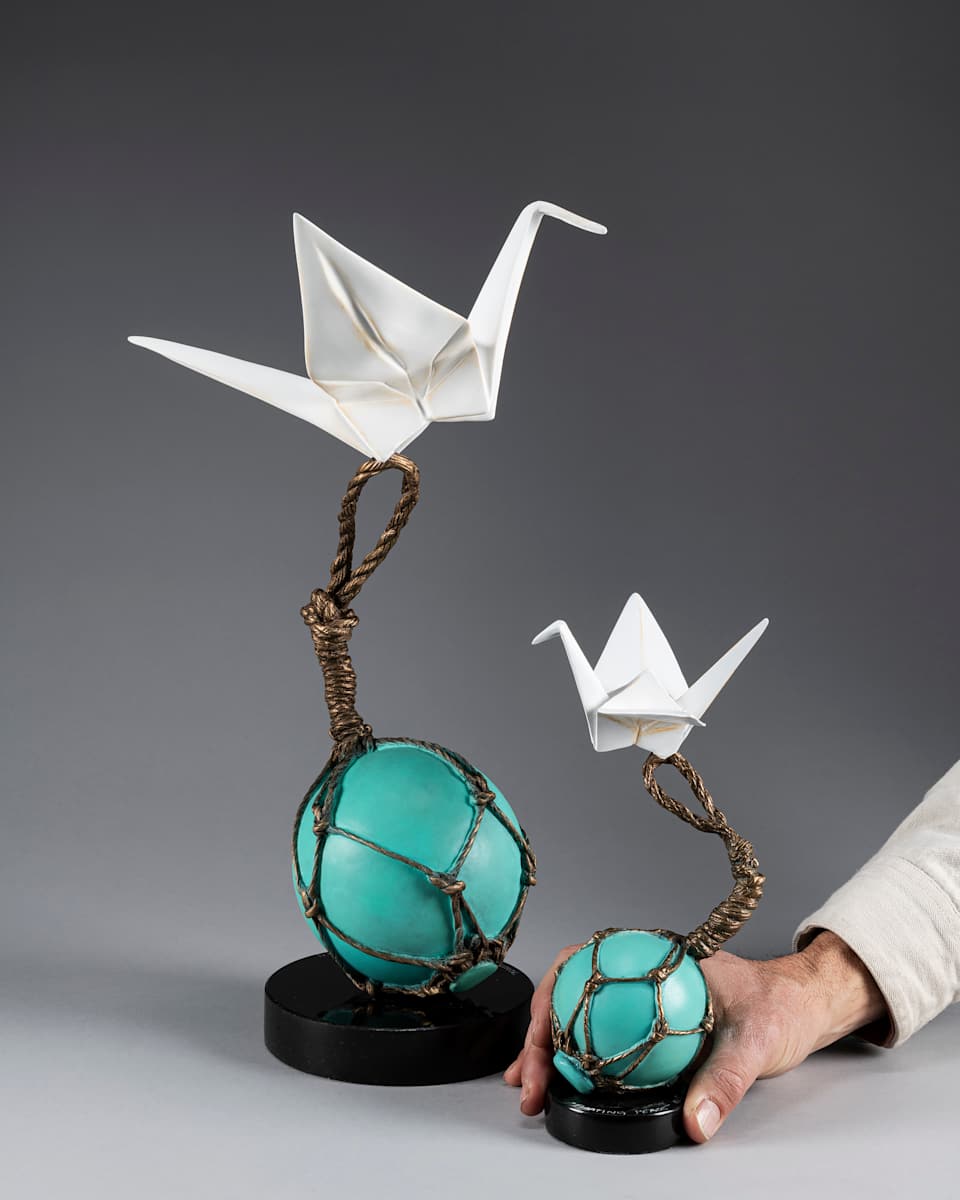 Floating Peace maquette by Kevin Box Studio 