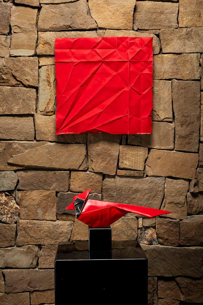 Cardinal Unfolded by Kevin Box Studio 