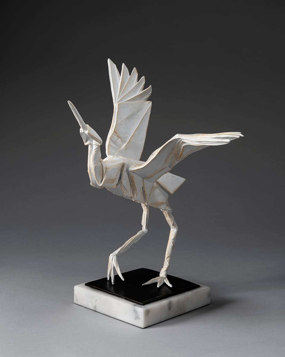Dancing Crane by Kevin Box Studio  Image: Dancing Crane - maquette