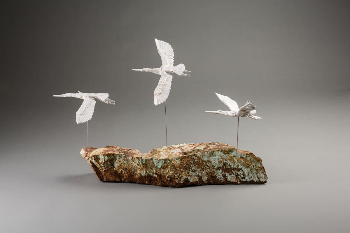 Migrating Peace by Kevin Box Studio  Image: Migrating Peace - maquette