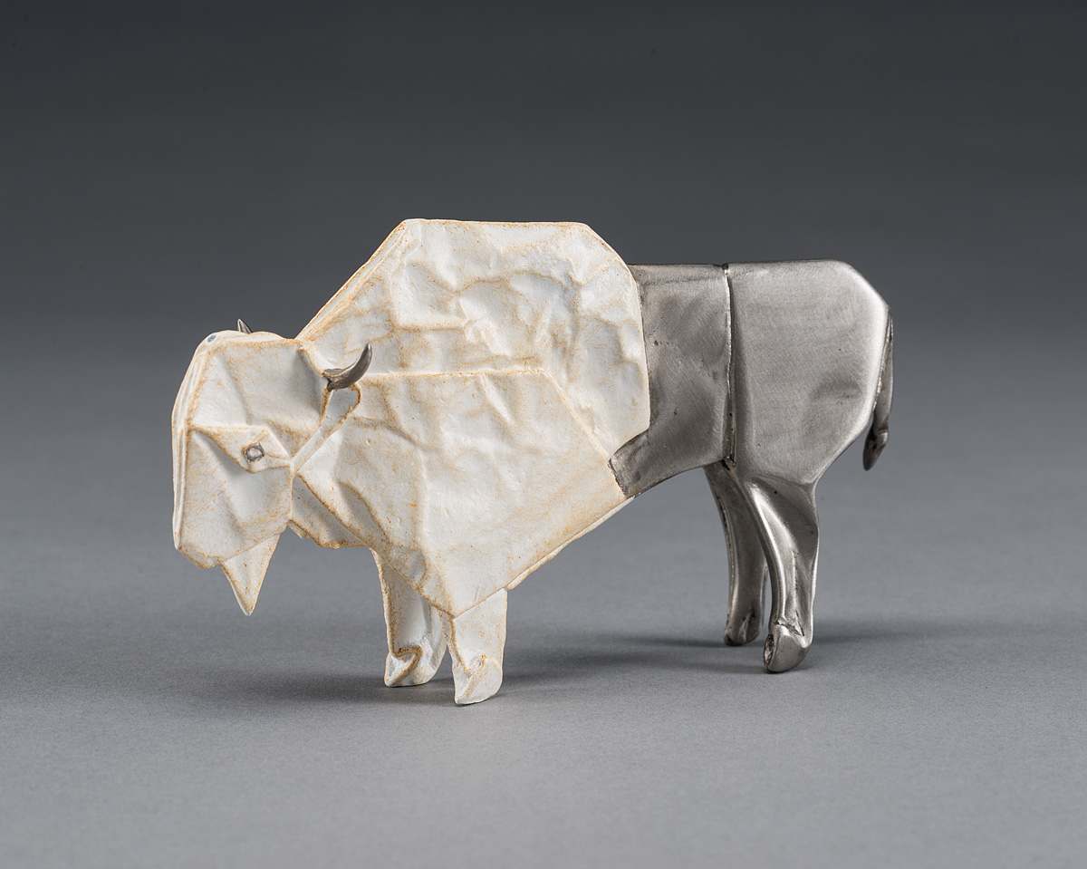 White Bison by Kevin Box Studio  Image: White Bison - mini