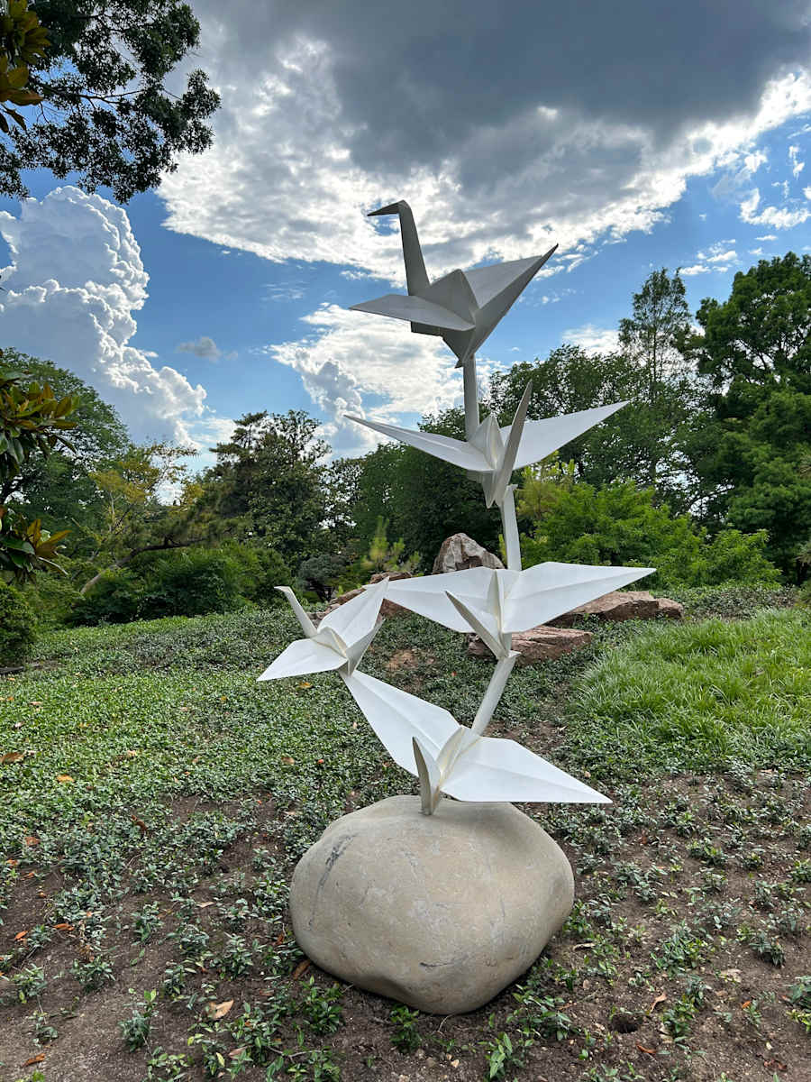 Rising Cranes OiG monument by Kevin Box Studio, Image 2.