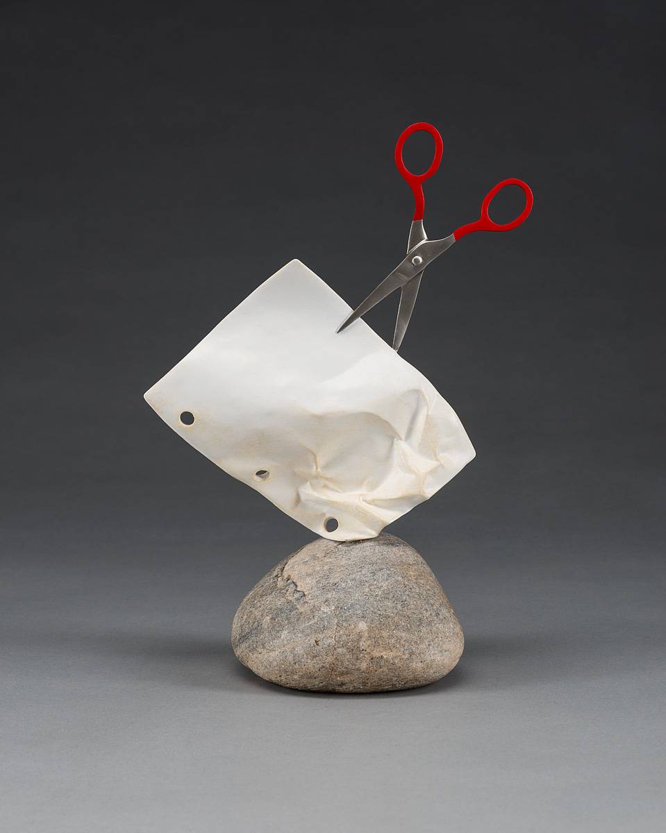 Stone Paper Scissors by Kevin Box Studio  Image: Stone Paper Scissors - mini